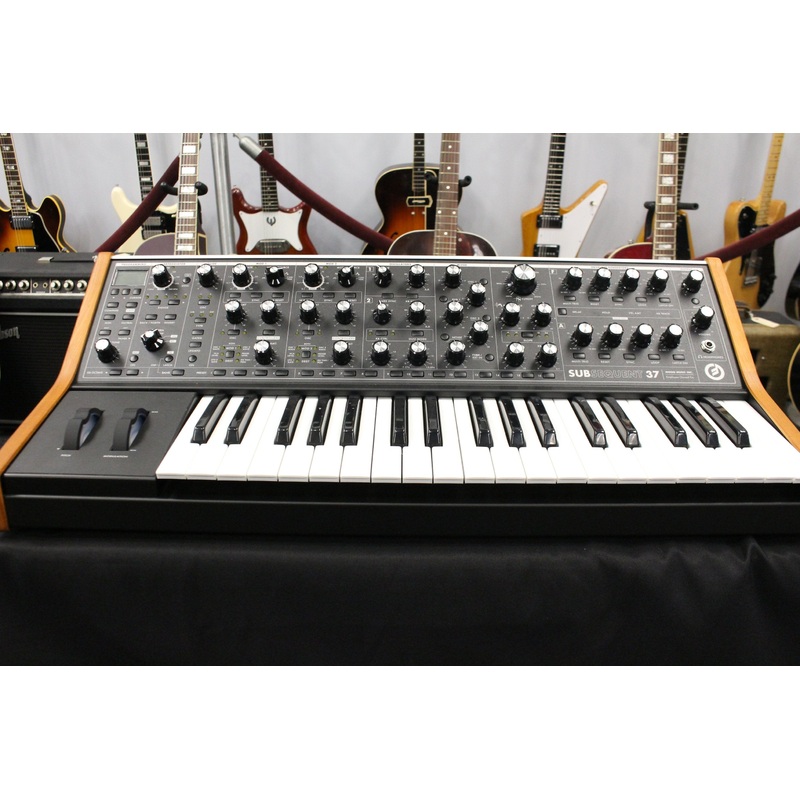 Moog Subsequent 37 with Gig Bag & Decksaver