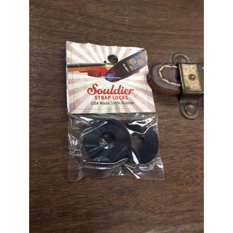 Souldier Rubber Strap Locks (Set of 2) Black