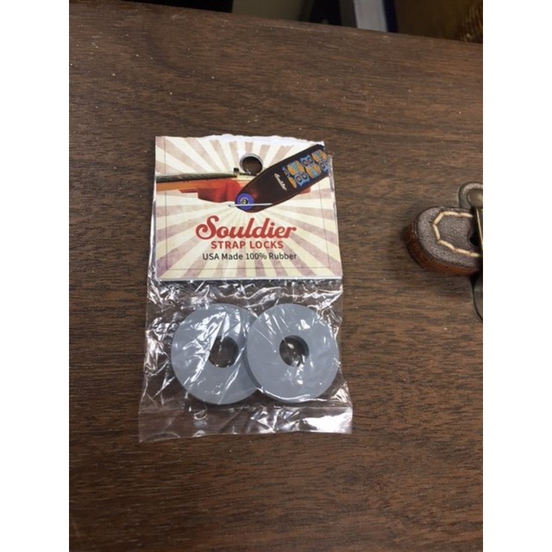 Souldier Rubber Strap Locks (Set of 2) Gray