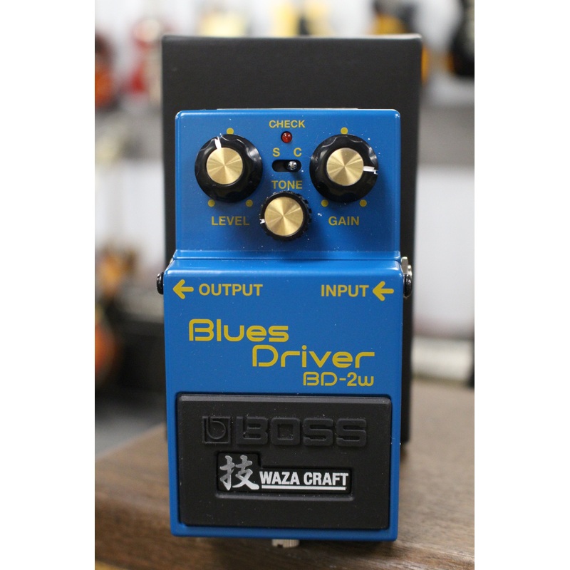 Boss BD-2w Blues Driver Waza Craft Used