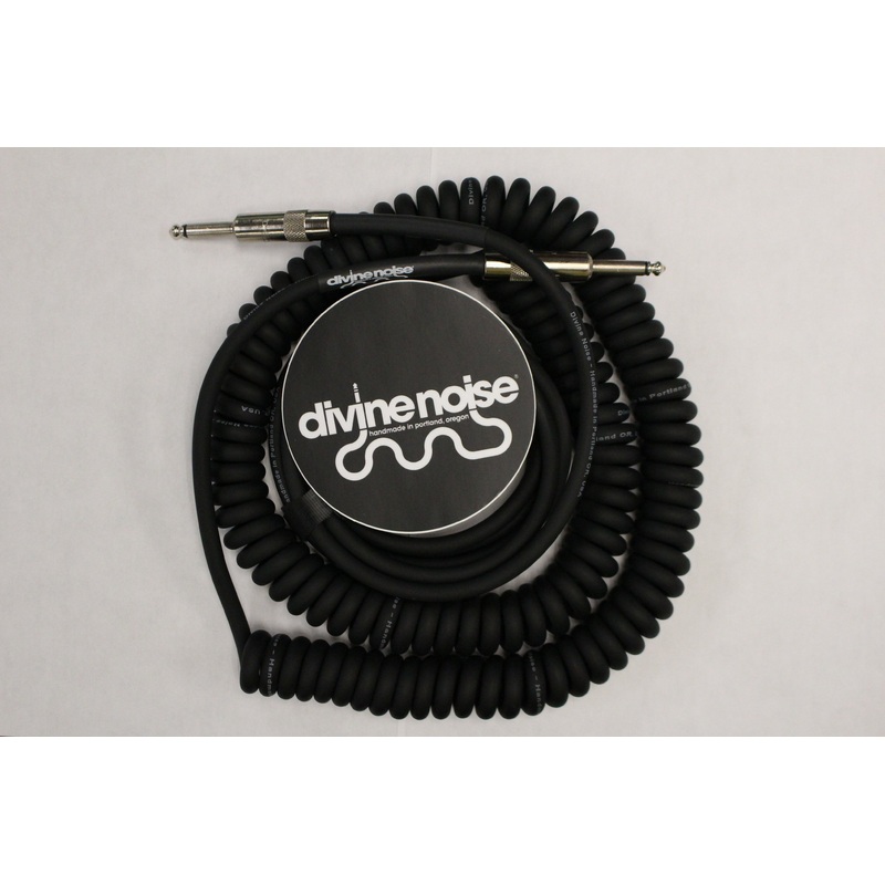 Divine Noise 50/50 Cable Black 30′ Straight / Straight *Free Shipping in the USA*