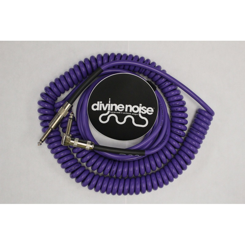 Divine Noise 50/50 Cable Purple 30′ Straight / Angle *Free Shipping in the USA*