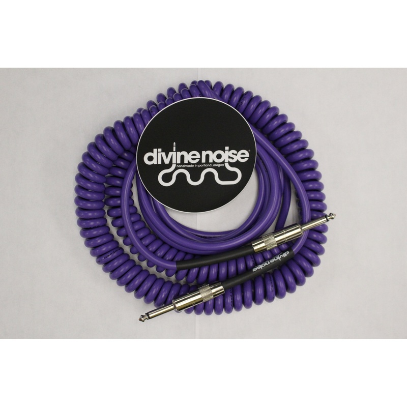 Divine Noise 50/50 Cable Purple 30′ Straight / Straight *Free Shipping in the USA*