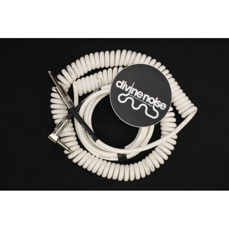 Divine Noise 50/50 Cable White 30′ Straight / Angle *Free Shipping in the USA*