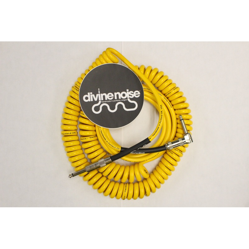 Divine Noise 50/50 Cable Yellow 30′ Straight / Angle *Free Shipping in the USA*