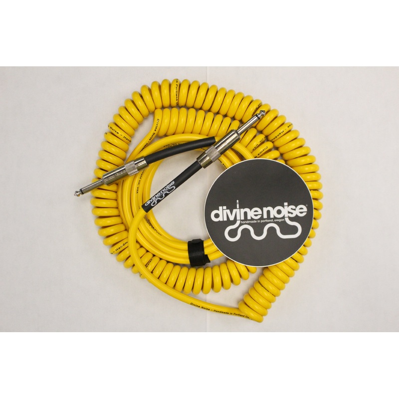 Divine Noise 50/50 Cable Yellow 30′ Straight / Straight *Free Shipping in the USA*