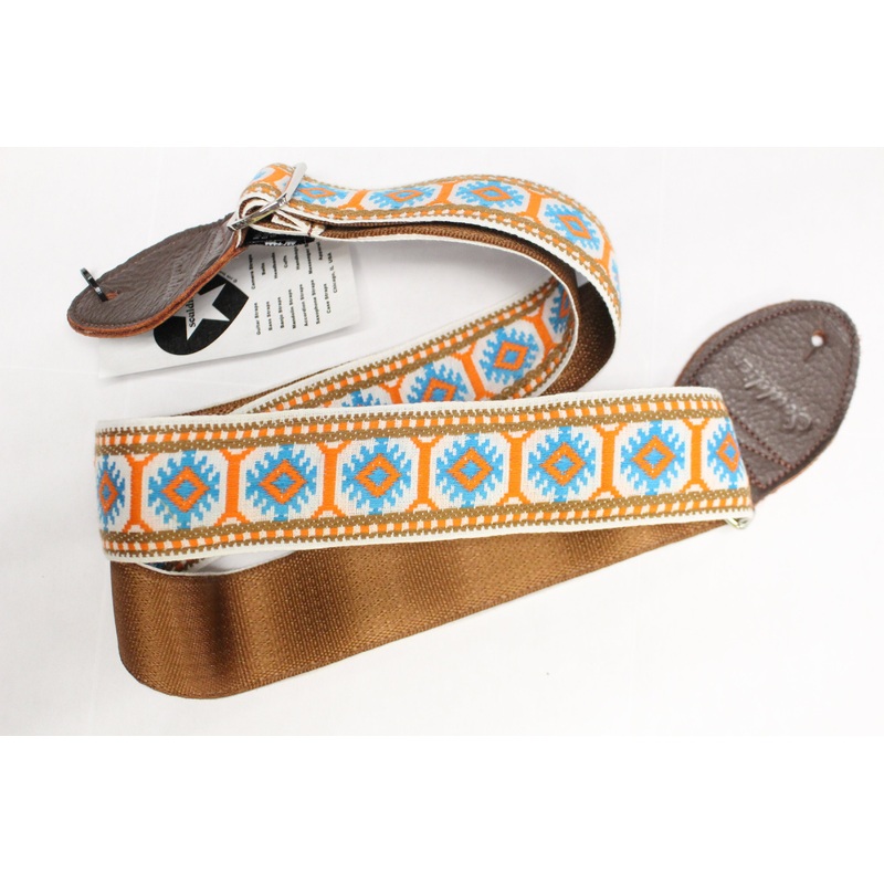 Souldier Straps Pillar Turqoise Guitar Strap *Free Shipping in the USA*