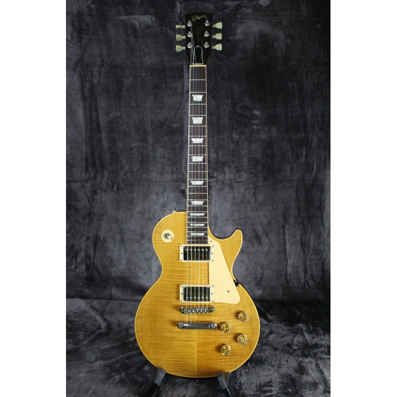 1984 Gibson Les Paul Standard Antique Natural 2-Piece Flame Maple Top w/ Tim Shaw PAFs