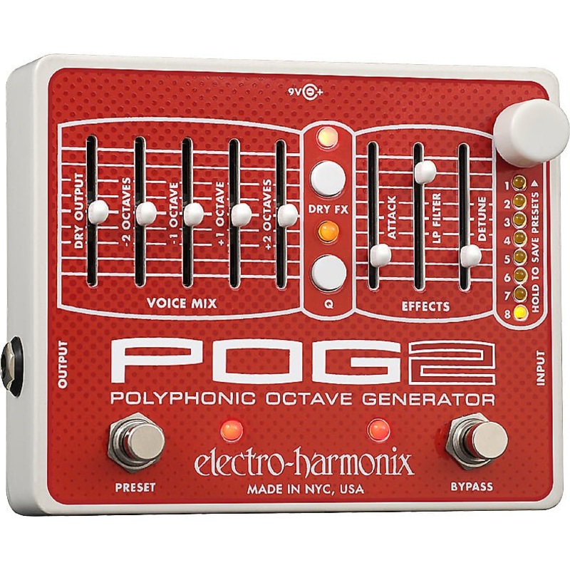 Electro-Harmonix POG 2 Polyphonic Octave Generator Used
