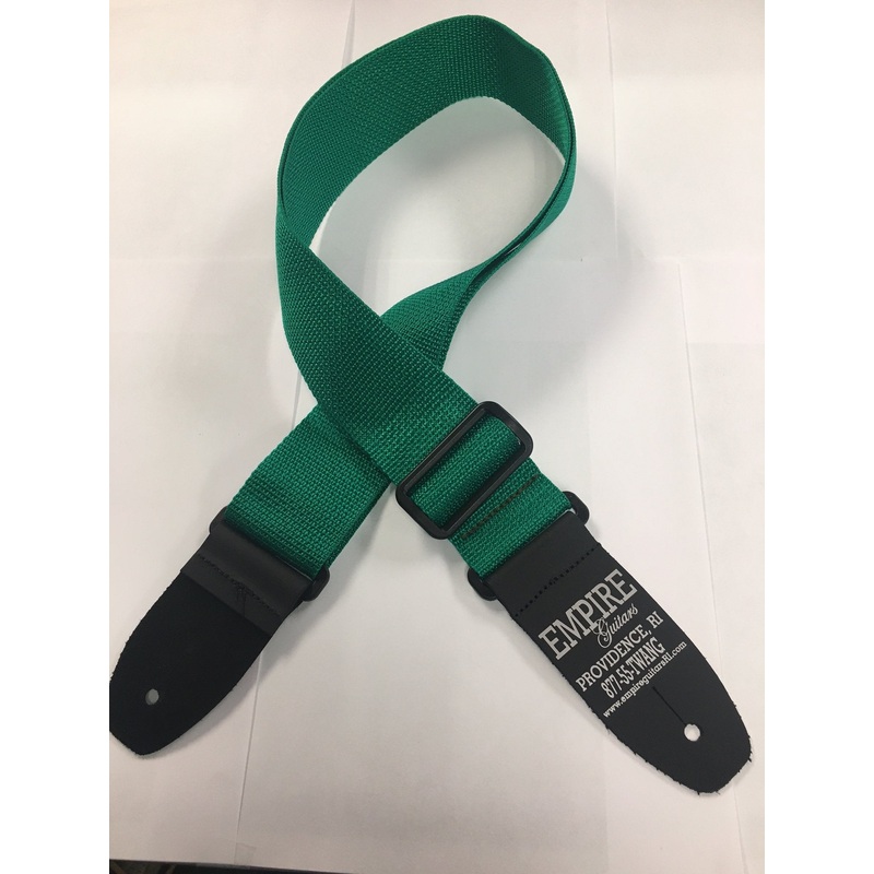 Empire Guitars Green Guitar Strap HPOL-GRN
