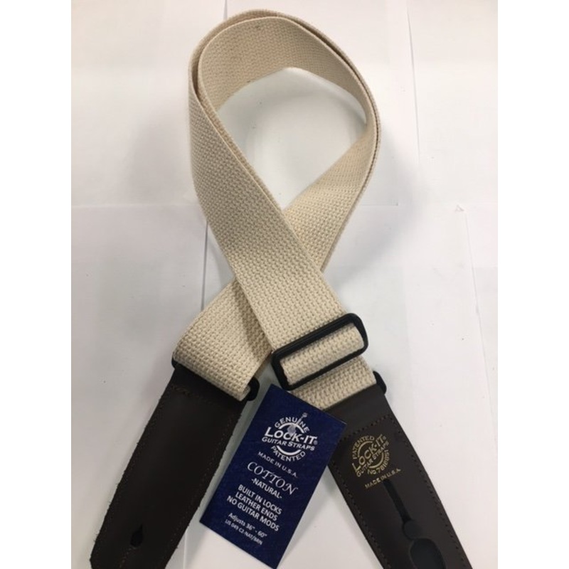 Genuine Lock-It Cotton Guitar Srap