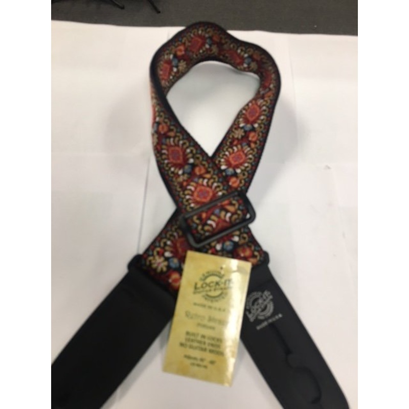 Genuine Lock-It Persian Guitar Strap