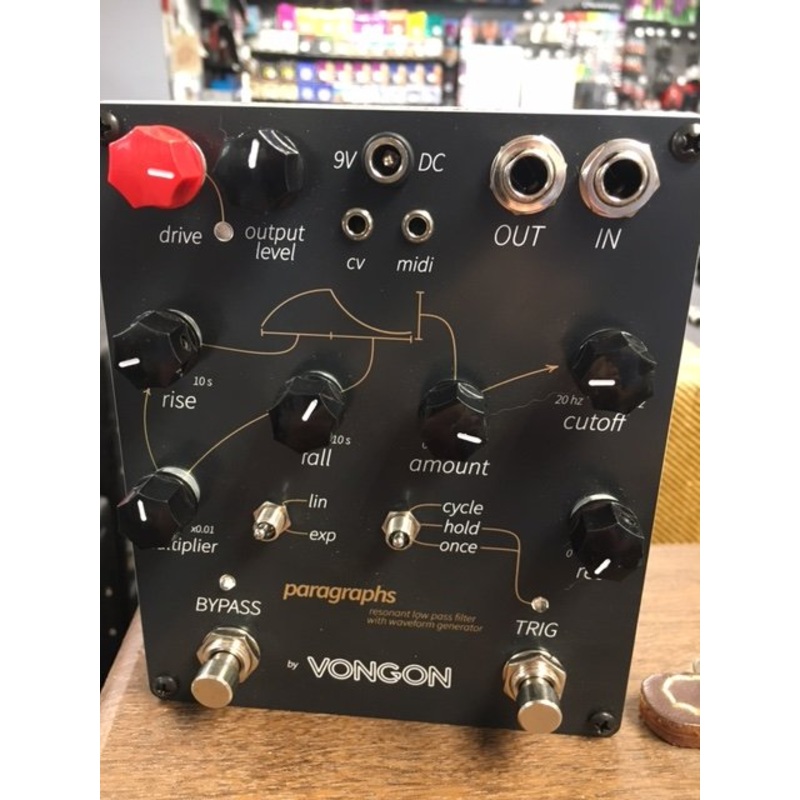 Vongon Paragraphs Analog Filter Used