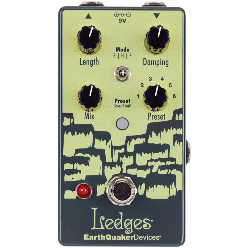 EarthQuaker Ledges Tri-Dimensional Reverberation Machine *Free Shipping in the USA*
