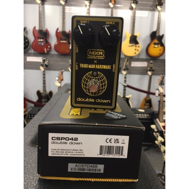 MXR Custom Shop Third Man Hardware Double Down Used