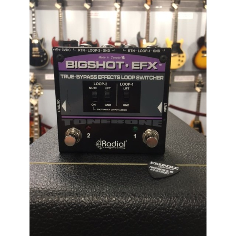 Radial Engineering Bigshot EFX Effects Loop Switcher Used
