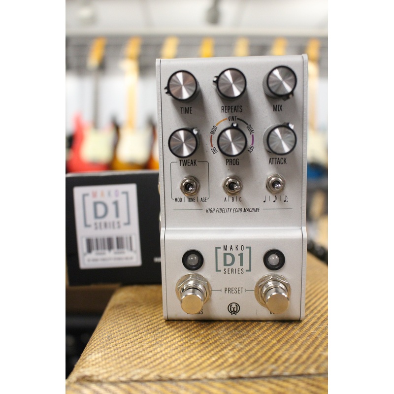 Walrus Audio D1 V1 Mako Series High Fidelity Delay Used