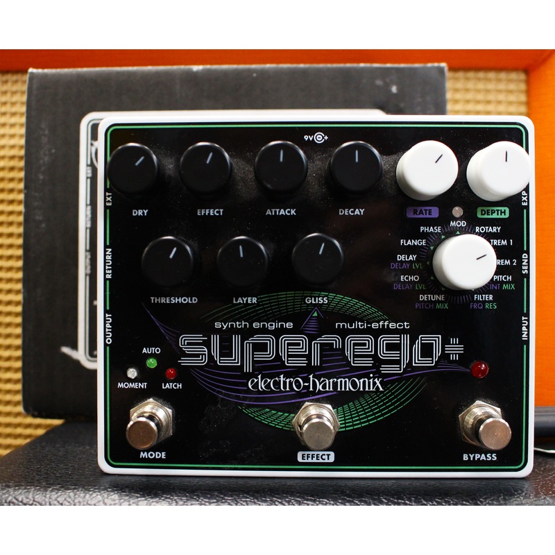 Electro Harmonix Super Ego Plus Synth Engine Used