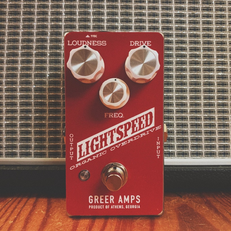 Greer Lightspeed Organic Overdrive – Red/White Finish *Free Shipping in the USA*