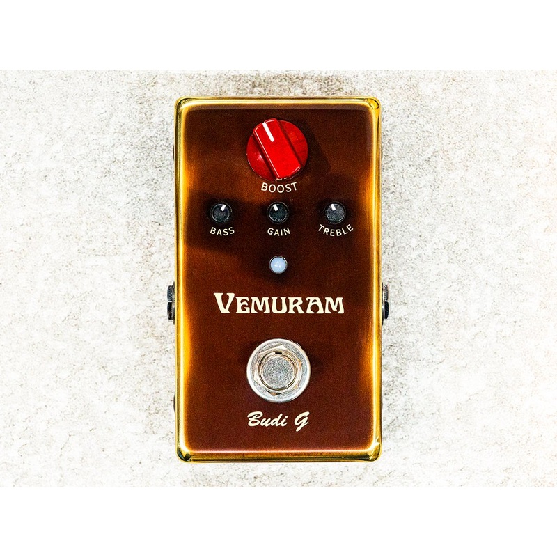 Vemuram Budi-G Gritty Gain BOOST Pedal *Free Shipping in the USA*