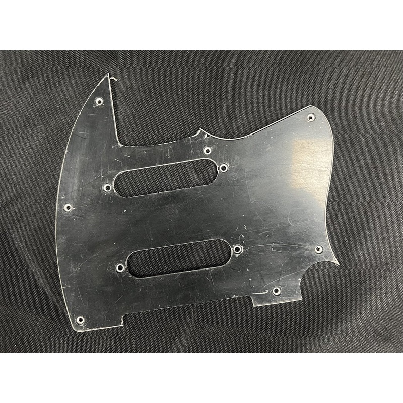 Reverend black tele style pickguard 3 ply – used – project