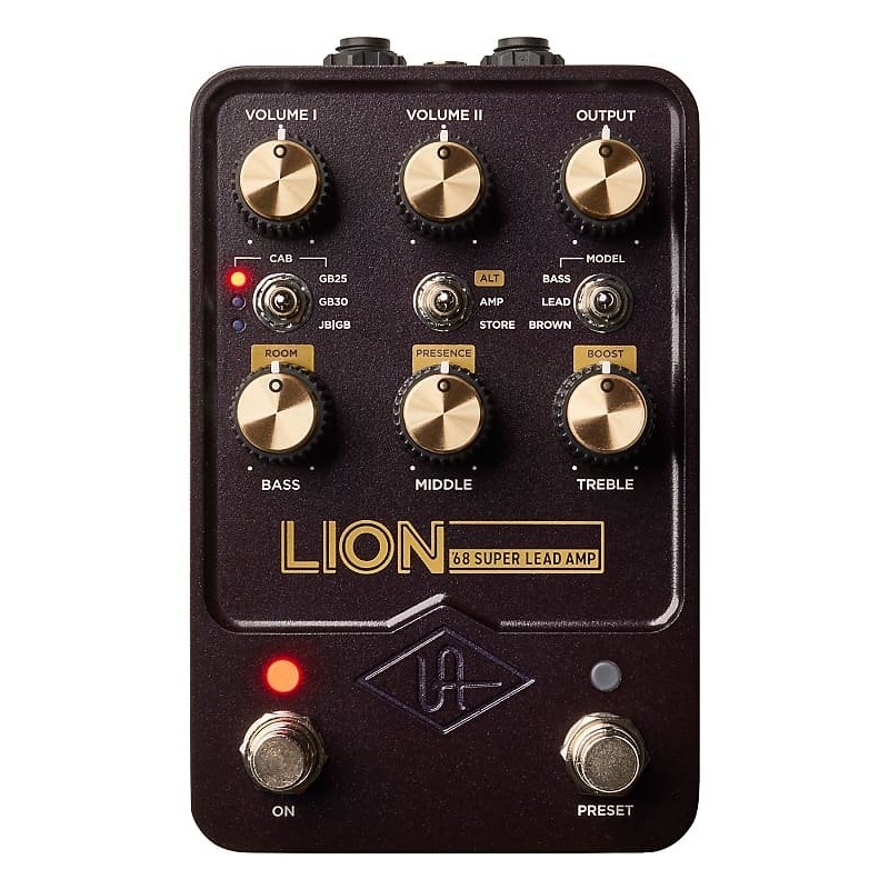 Universal Audio UAFX ’68 Lion Super Lead Amp *Free Shipping in the US*
