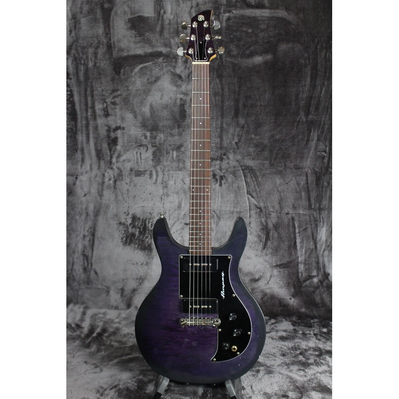 Ampeg AMG1 Electric Guitar Reissue Purple Burst