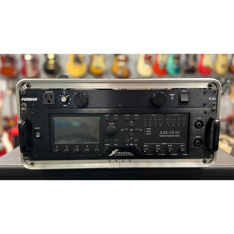 Fractal Audio Axe Effects III w/Rack and Power Supply Used