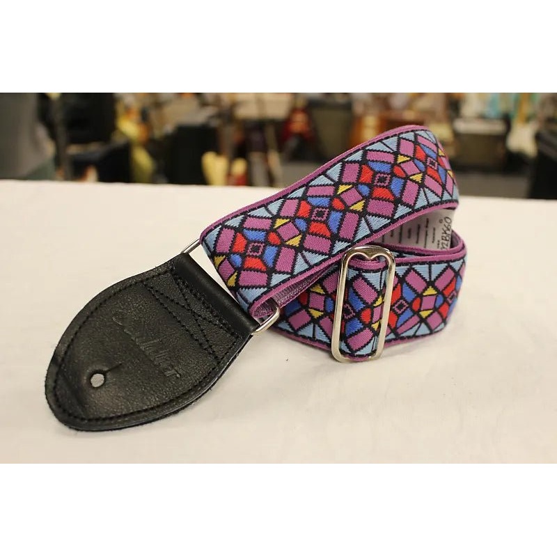 Souldier Stained Glass Purple w/ black leather ends *Free Shipping in the USA*