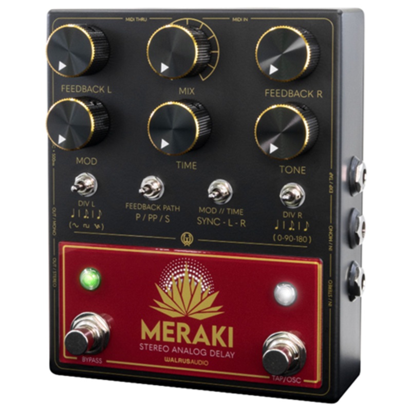 Walrus Audio Meraki: Stereo Analog Delay *Free Shipping in the USA*