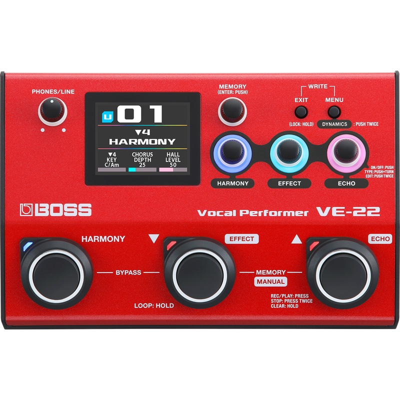 Boss VE-22 Vocal Performer *Free Shipping in the USA*