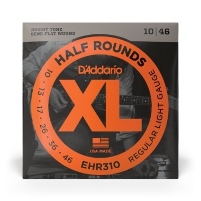 D’Addario  EHR310 Half Rounds Regular Light 10-46