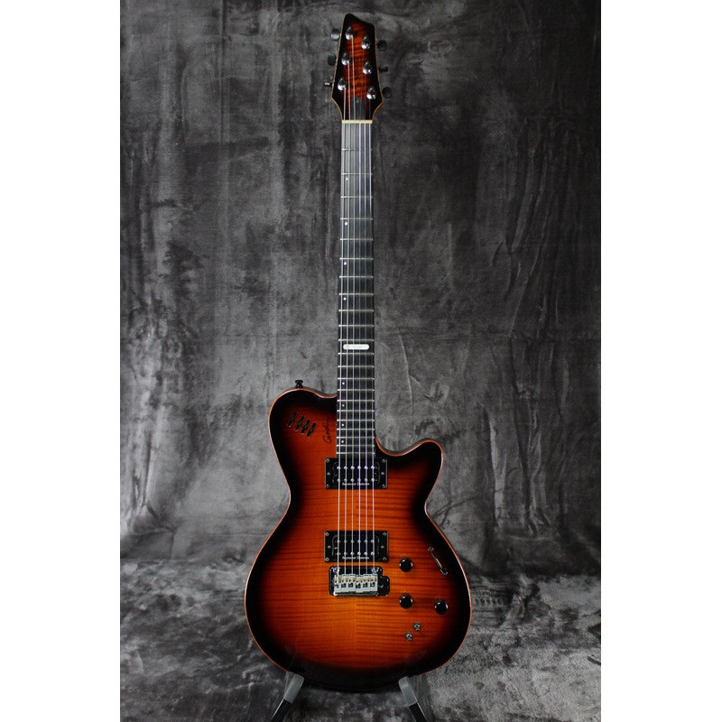Godin LGXT Cognac Burst Flame AA