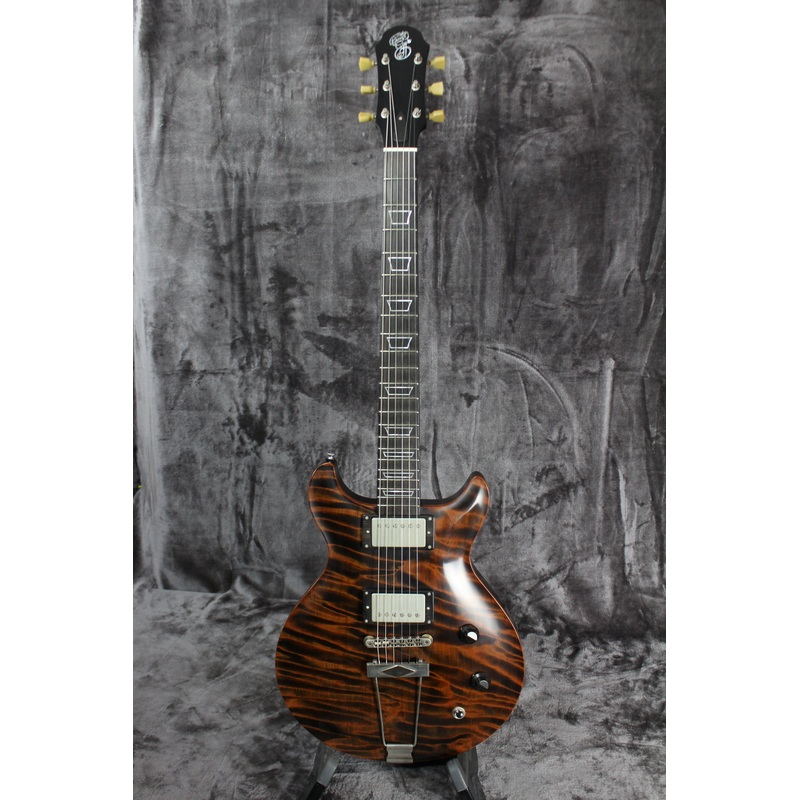 2023 Patrick James Eggle Macon Carved Top Double Cut