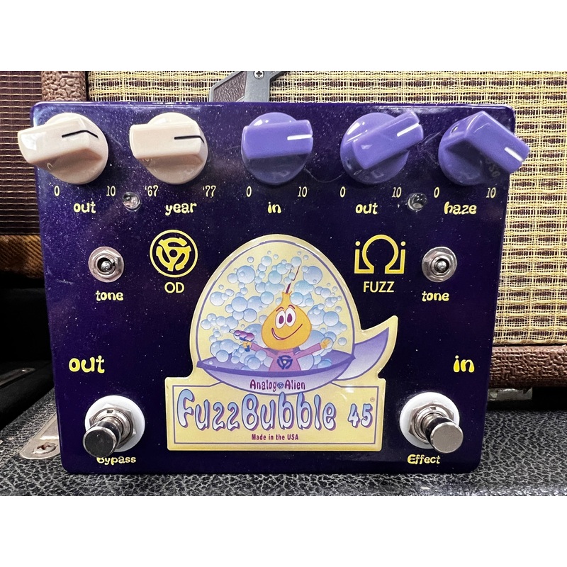 Analog Alien Fuzzbubble 45 USED