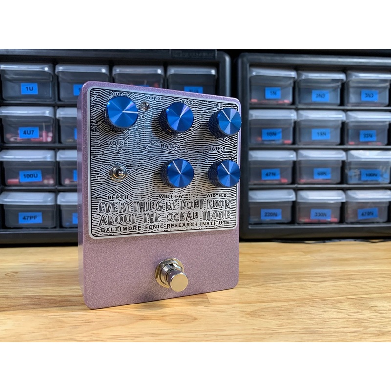 Baltimore Sonic Research Institute EVERYTHING WE DONT KNOW ABOUT THE OCEAN FLOOR | DUAL LFO CHORUS *FREE SHIPPING in the US*
