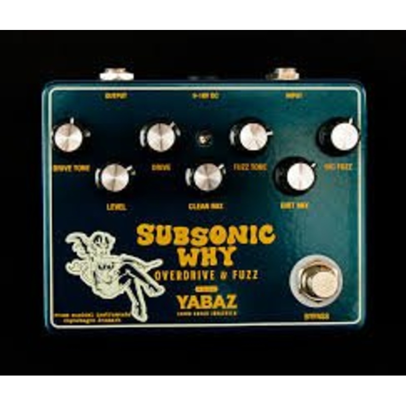 Reuss Subsonic Why Jakob Jrgensen signature pedal Bass Fuzz/Overdrive *Free Shipping in the USA*