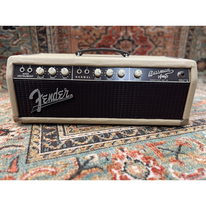1962 Fender Bassman Head Blonde