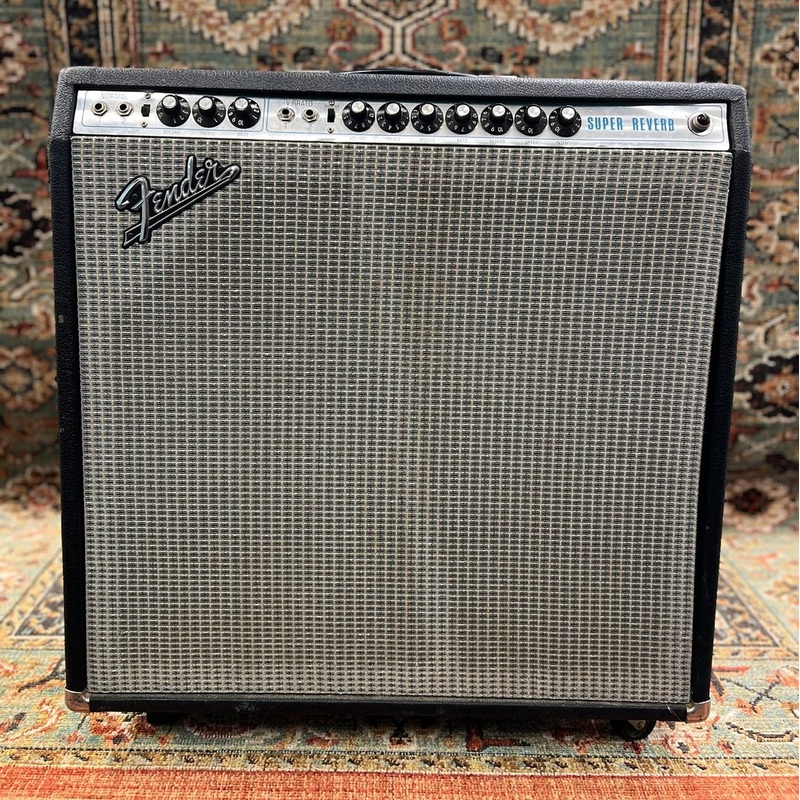 1972 Fender Super Reverb Blackfaced Circuit