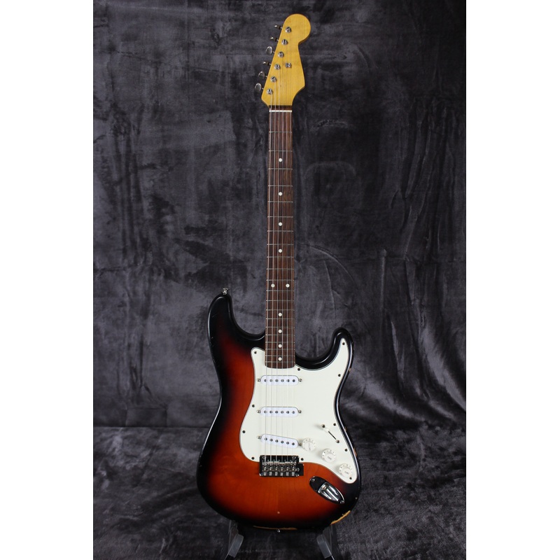 Partscaster- Fender Strat Plus Body / Bare Knuckle Pickups/ All Parts Neck  *Relic*