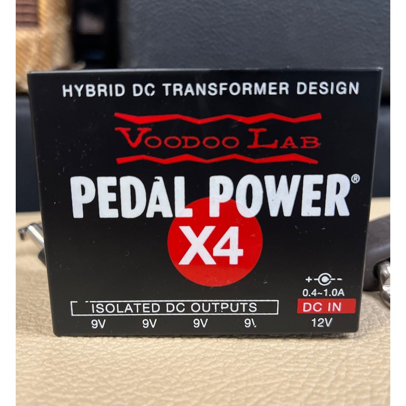 Voodoo Labs PP X 4 Power supply w/ cables Used