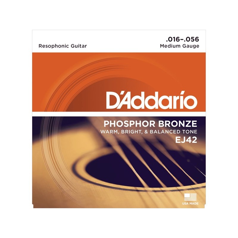 D’Addario EJ42 Resophonic Guitar Strings