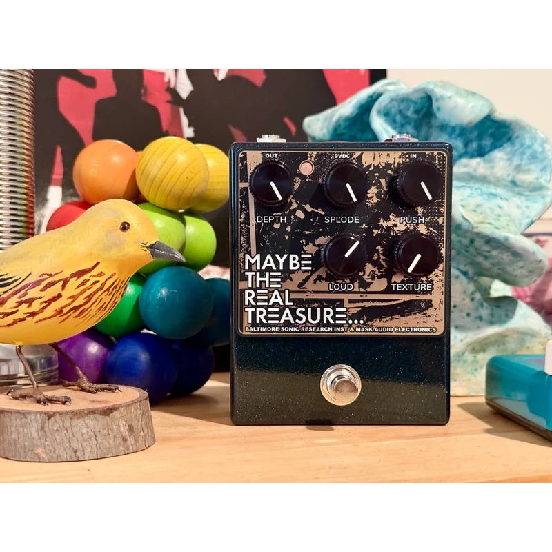 Baltimore Sonic Research Institute  BSRI x MAE | MAYBE THE REAL TREASURE… FUZZ Free Shipping in the US
