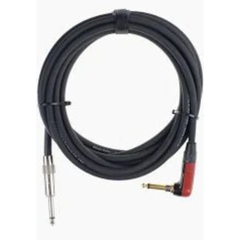 Divine Noise 15ft Instrument Cable ST-RAS (Straight-Right Angle Silent) Black *Free Shipping*