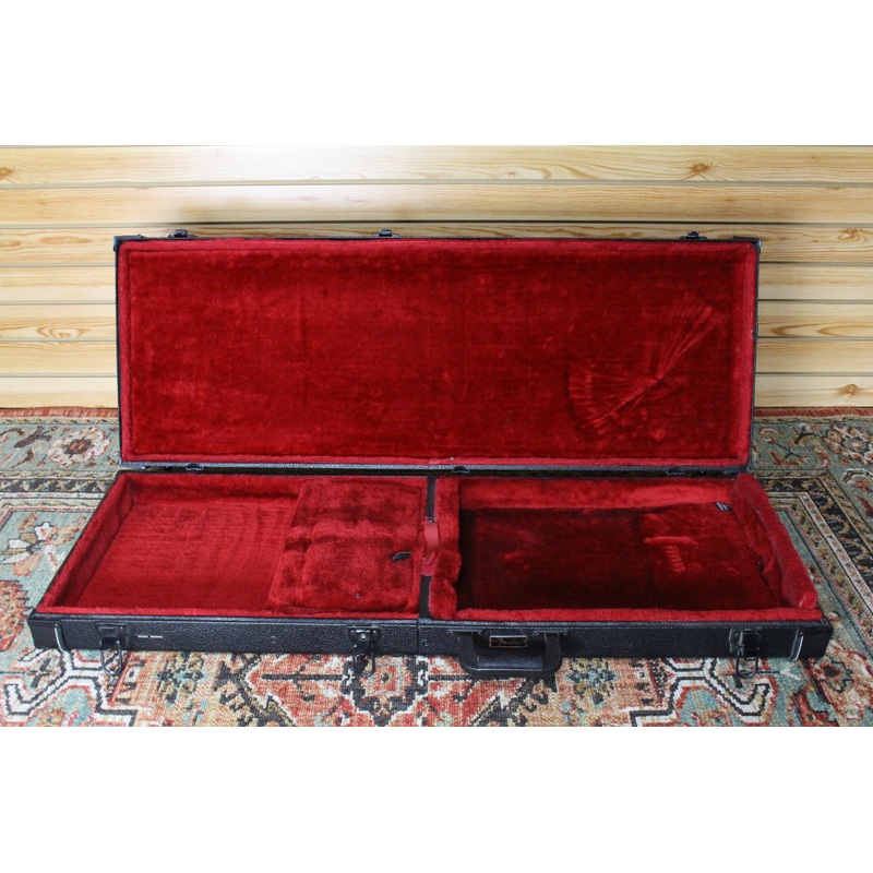 Fender Black Hardshell Case Stand-A-Case (Folds into Stand)