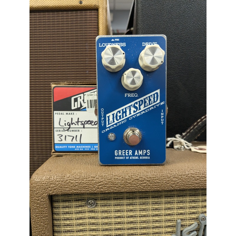 Greer Amps Lightspeed Organic Overdrive Used
