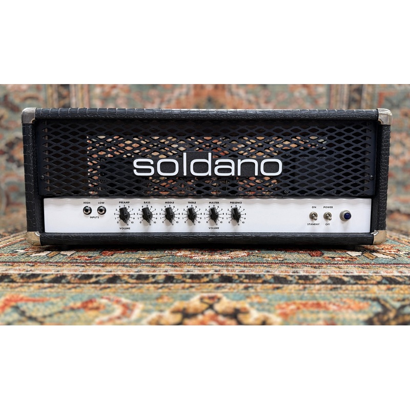 Soldano Hot Rod 50 Alligator Tolex Head