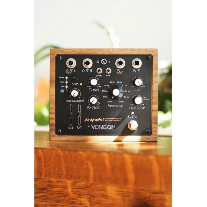 Vongon Paragraphs II Stereo Resonant Filter *Free Shipping in the US*