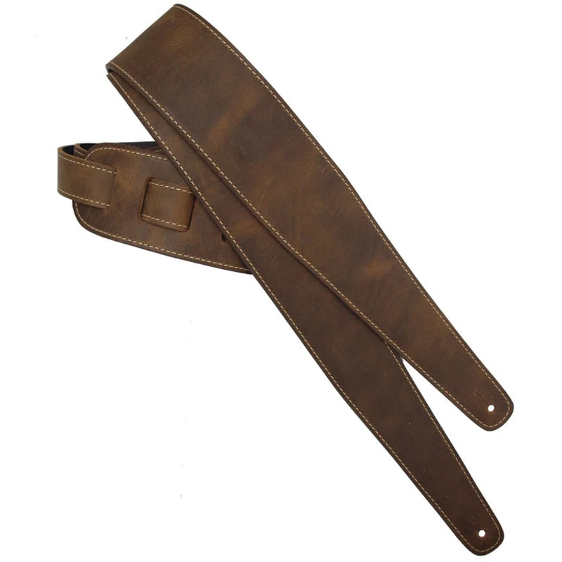 LM Products LS-2304W GR Glove Leather Guitar Strap *Free Shipping in the USA*