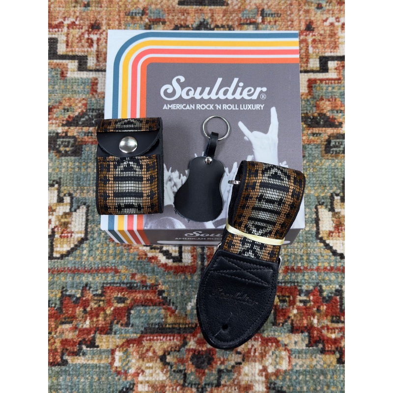 Souldier Straps Zapata Guitar Strap Gift Box *Free Shipping in the USA*